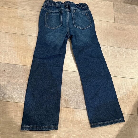 OLD NAVY BOYS STRAIGHT LEG JEANS ELASTIC WAIST 5T - Picture 6 of 7